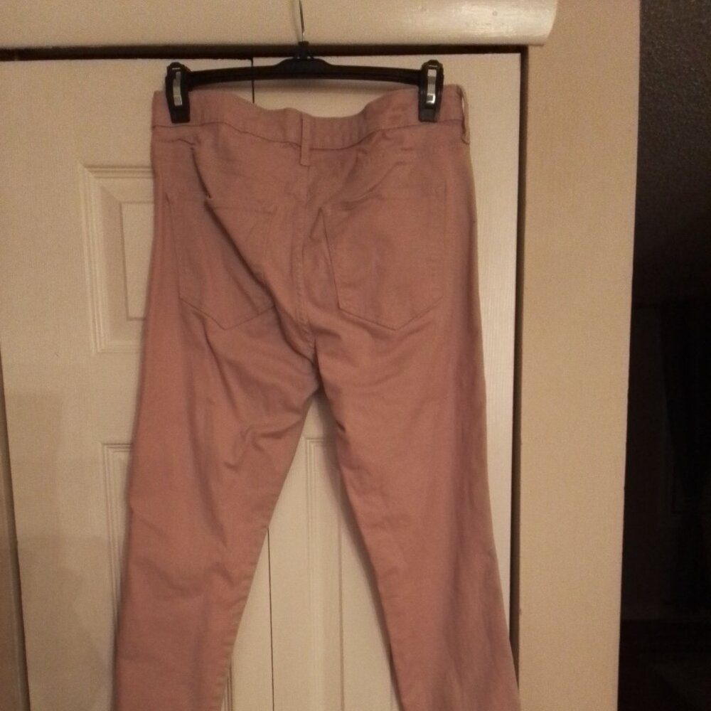 Pink Skinny Ankle Pants
